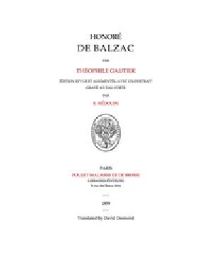 [Gutenberg 53398] • Honoré de Balzac